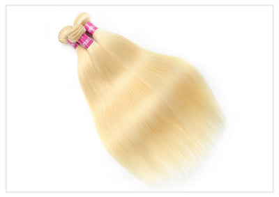 1/3/4 613 Blonde Straight Hair Bundles