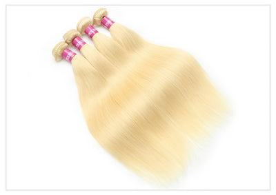 1/3/4 613 Blonde Straight Hair Bundles