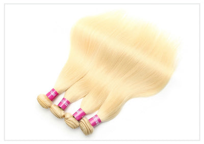 1/3/4 613 Blonde Straight Hair Bundles