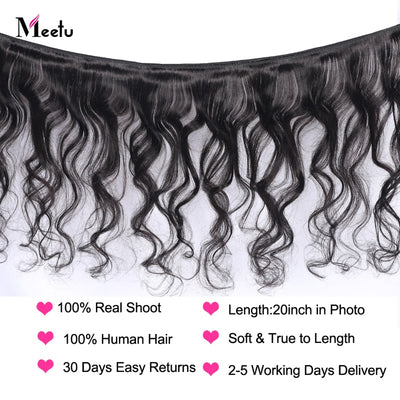 Peruvian Loose Wave Hair Bundles With Closure