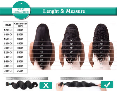 Human Hair 3 Bundles With Closure