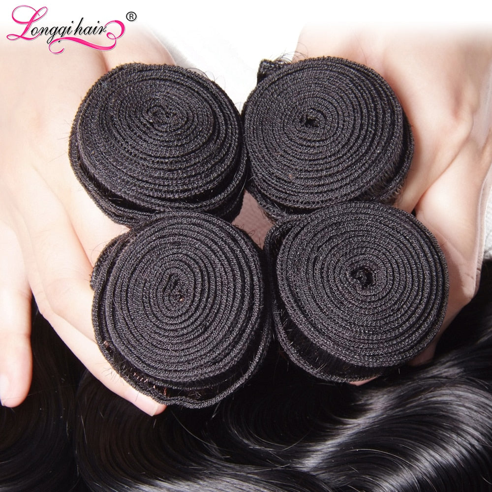 1 3 4 PCS Brazilian Hair Weave Bundles
