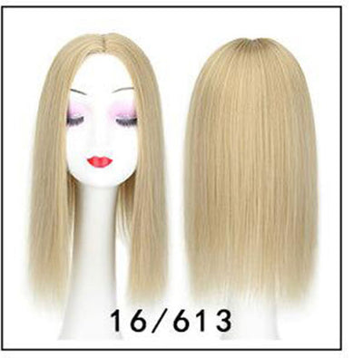 Women Hair Topper Piece Synthetic Hair 3 Clips