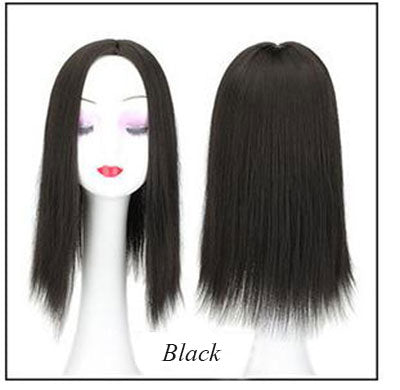 Women Hair Topper Piece Synthetic Hair 3 Clips