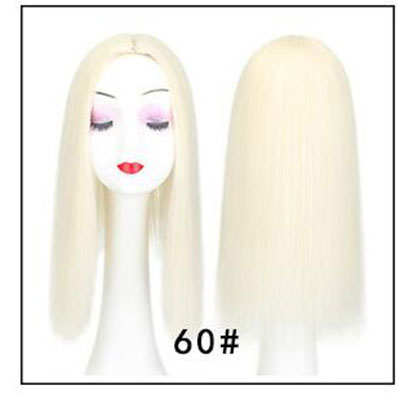 Women Hair Topper Piece Synthetic Hair 3 Clips