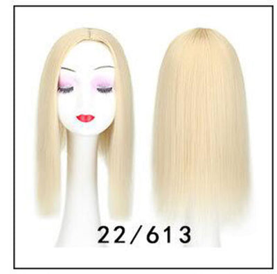 Women Hair Topper Piece Synthetic Hair 3 Clips
