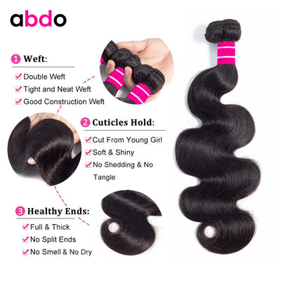 Body Wave Bundles Peruvian Hair Weave Bundles