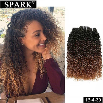 n Afro Kinky Curly Hair Bundles