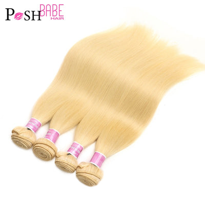 Straight Human Hair Bundles Weave