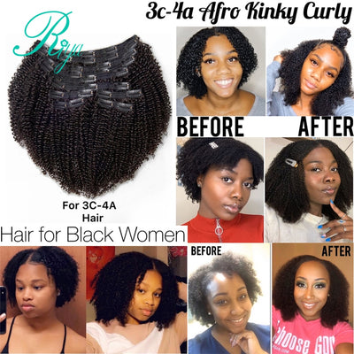 Riya Hair Clips In Brazilian Human Hair
