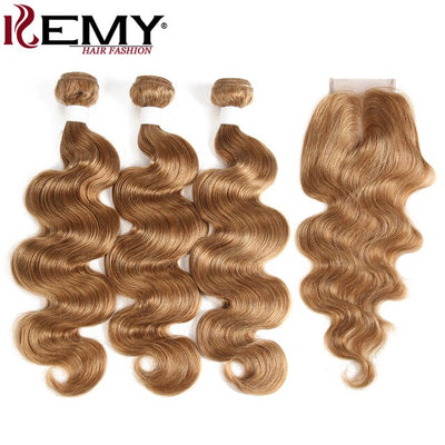 Brown Auburn Human Hair Bundles