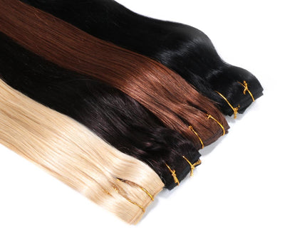 Ali Queen 70g 100g 120g Clip In Human Hair Extensions