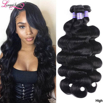 1 3 4 PCS Brazilian Hair Weave Bundles